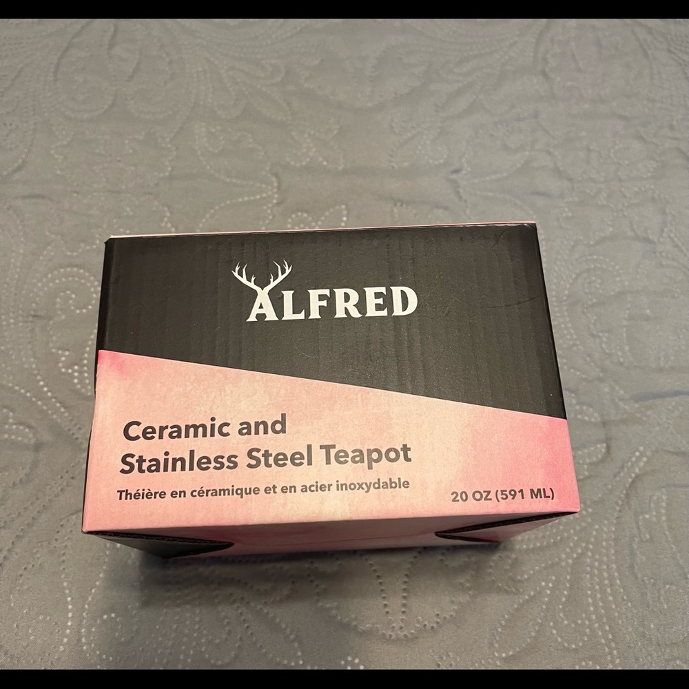 Alfred Ceramic and Stainless Steel Teapot - Picture 3 of 3